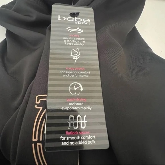 Bebe Sport Small Rainbow Lites Legging - Picture 6 of 7